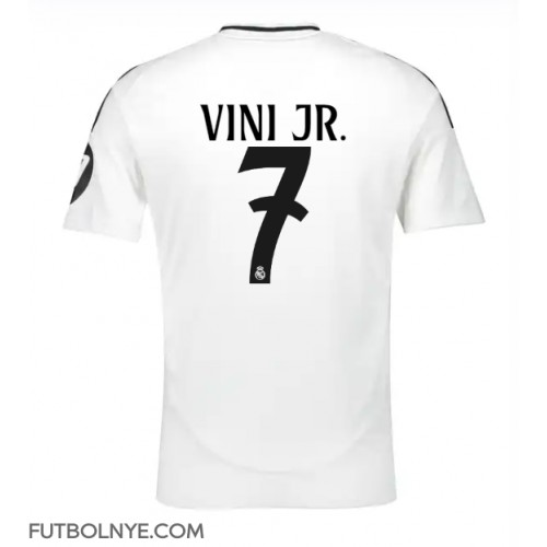 Camiseta Real Madrid Vinicius Junior #7 Primera Equipación 2024-25 manga corta